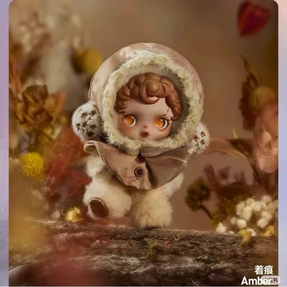 Adorable Plush Doll with Hood